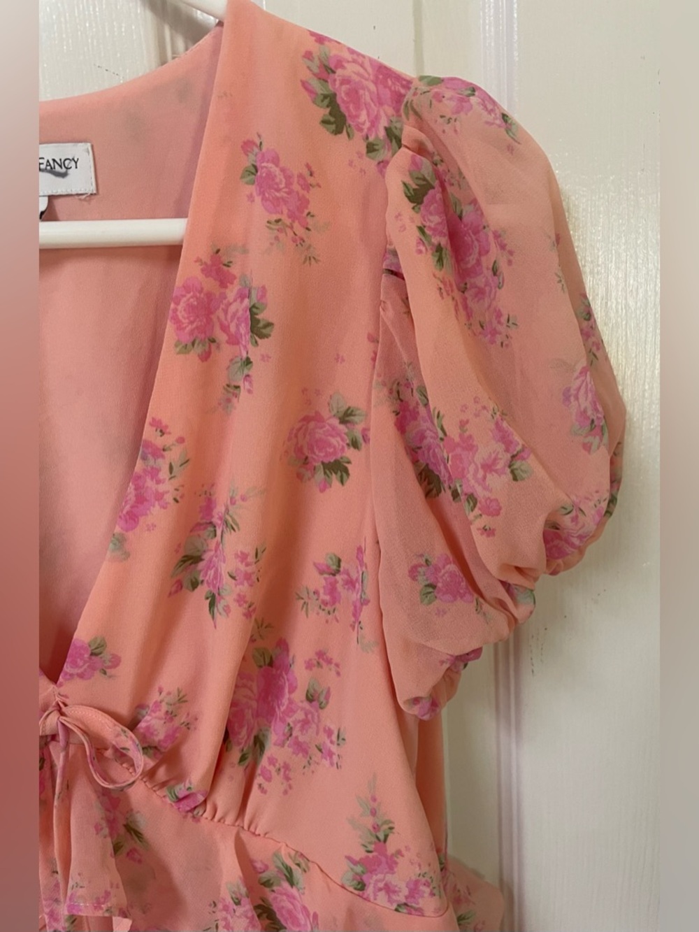 Loveshackfancy Target Dress Size 4 Roses Cottagecore Peasant Coquette - Picture 6 of 11